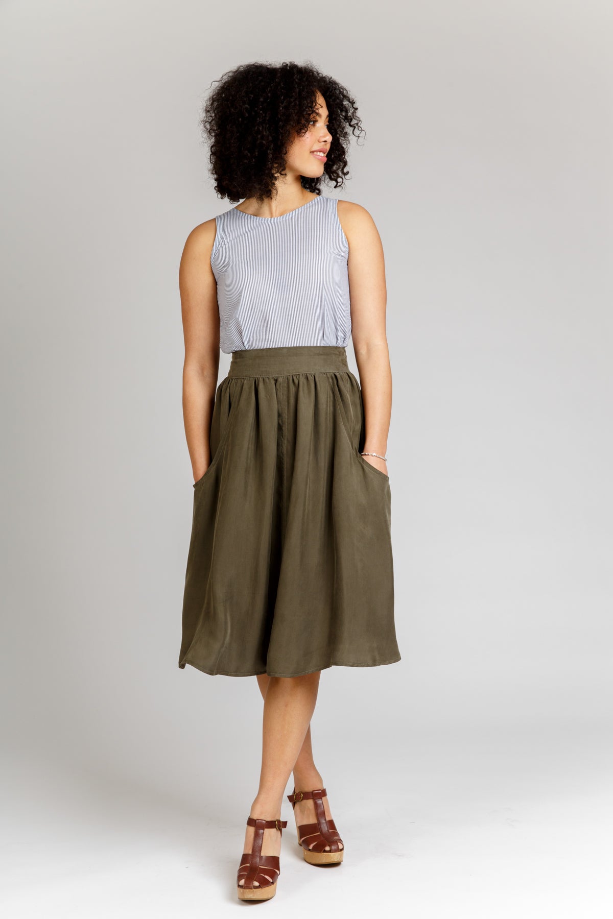 Brumby Skirt by Megan Nielsen Patterns