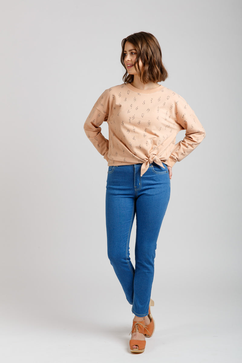 Jarrah Sweater by Megan Nielsen Patterns