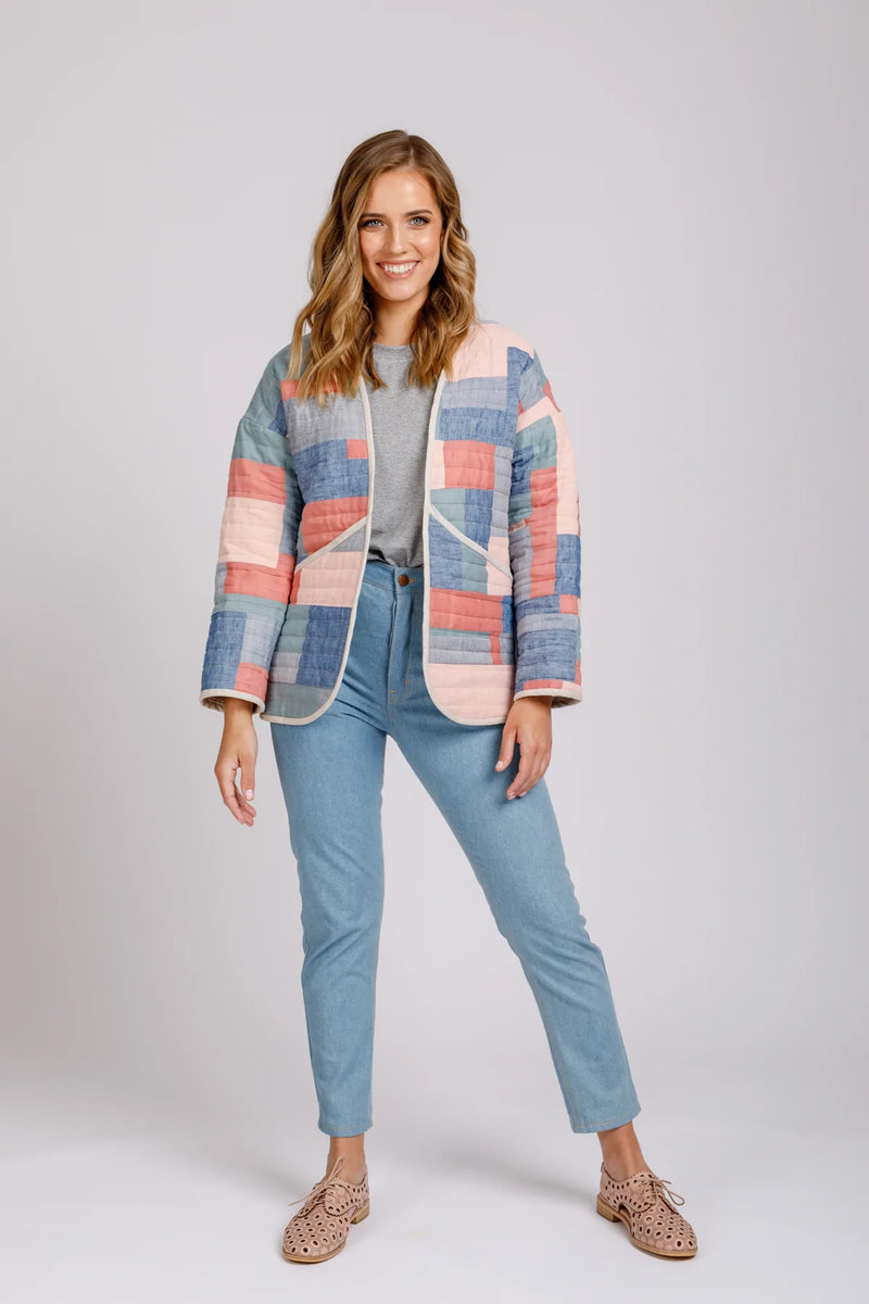 Hovea Jacket & Coat Pattern by Megan Nielsen