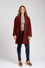 Hovea Jacket & Coat Pattern by Megan Nielsen