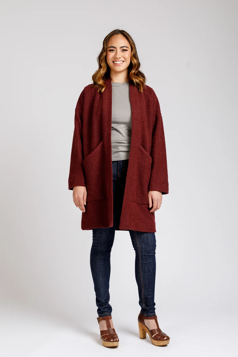 Hovea Jacket & Coat Pattern by Megan Nielsen
