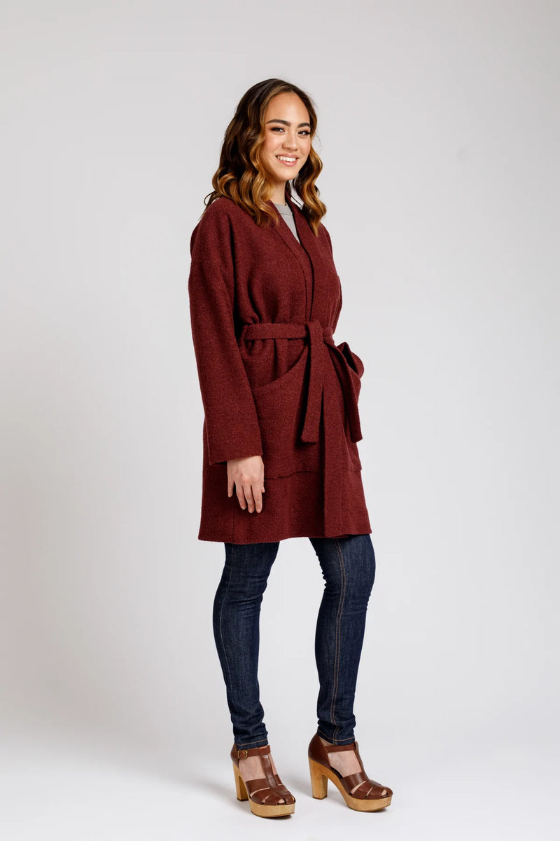 Hovea Jacket & Coat Pattern by Megan Nielsen