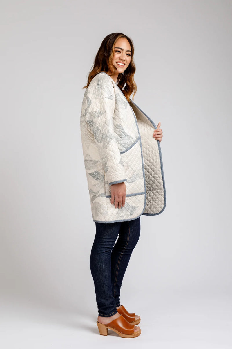 Hovea Jacket & Coat Pattern by Megan Nielsen
