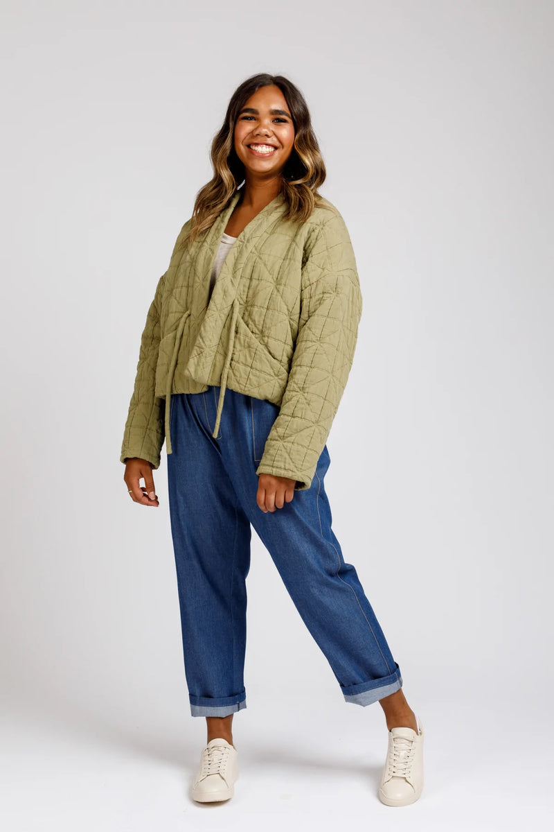 Hovea Jacket & Coat Pattern by Megan Nielsen