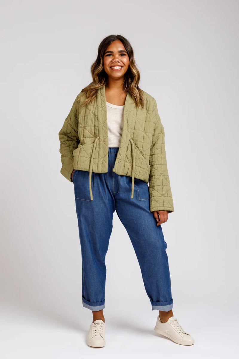 Hovea Jacket & Coat Pattern by Megan Nielsen
