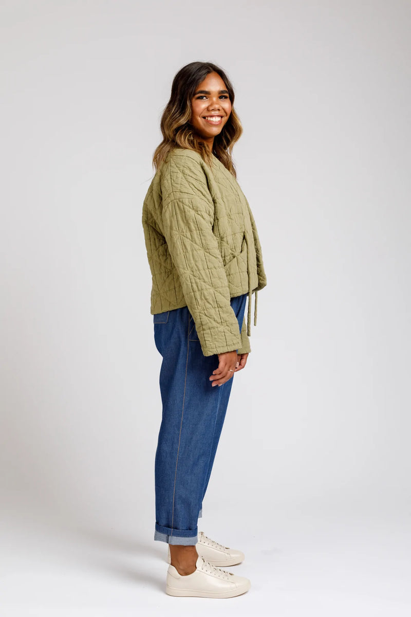 Hovea Jacket & Coat Pattern by Megan Nielsen