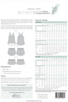 Reef Camisole and Shorts Set by Megan Nielsen Patterns