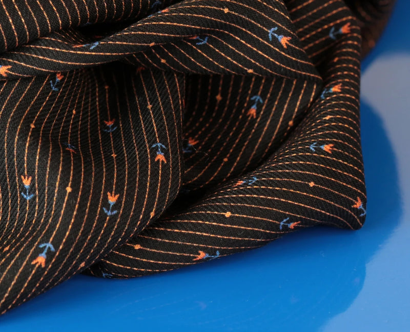 Amada Viscose Twill Fabric with Lenzing™️ EcoVero™️ fibres - Madame Iris - 0.5 metre