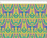 Assa Organic Cotton Poplin Fabric - Madame Iris - 0.5 metre