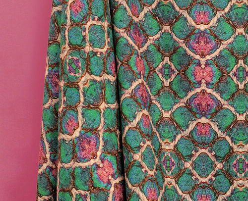 Felix Viscose Twill Fabric with Lenzing™️ EcoVero™️ fibres - Madame Iris - 0.5 metre