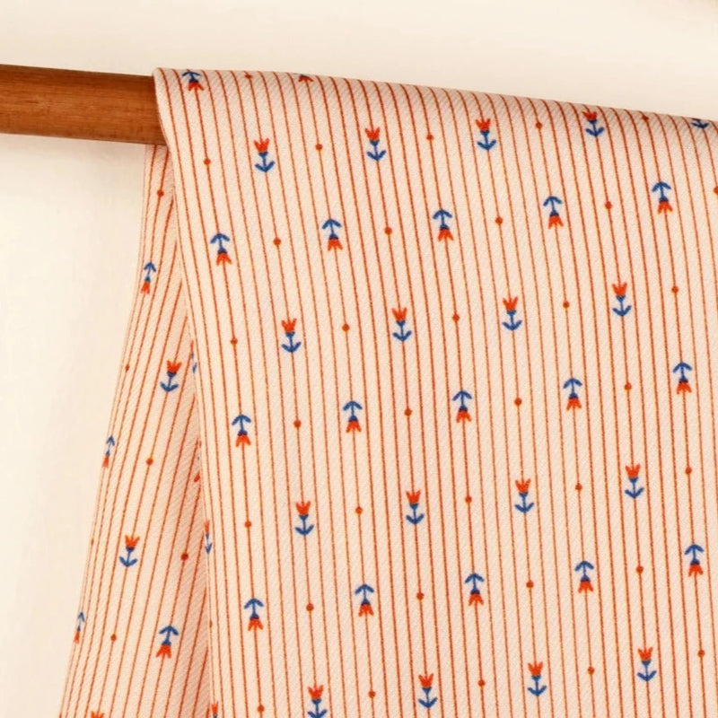 Luisa Viscose Twill Fabric with Lenzing™️ EcoVero™️ fibres - Madame Iris - 0.5 metre