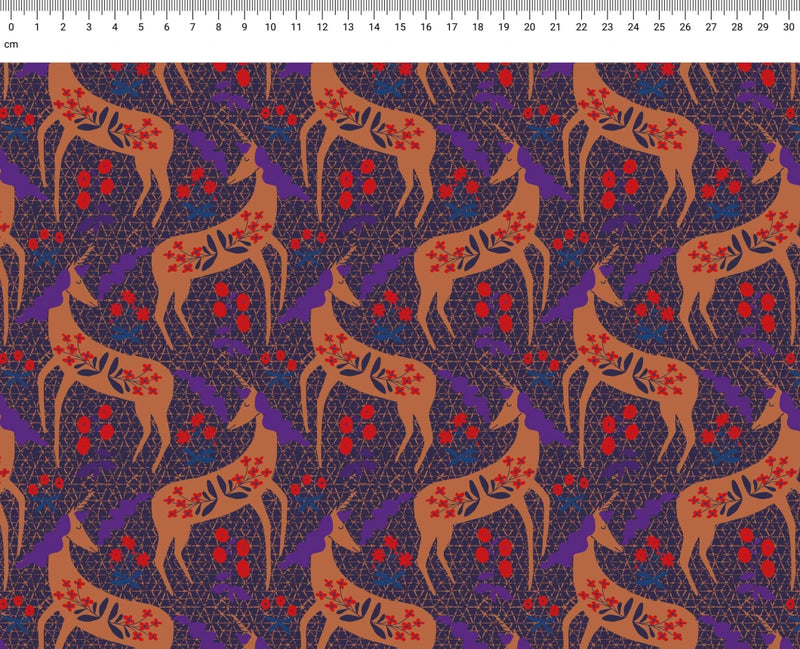 Merlin Viscose Fabric with Lenzing™️ EcoVero™️ fibres - Madame Iris - 0.5 metre