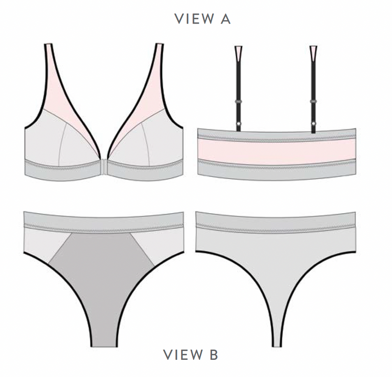 Maris Panty Sewing Kit - Retro Heart