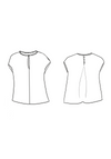 MARISA Top/Blouse Sewing Pattern by Maison Fauve