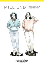 Mile End Sweatshirt Pattern by Closet Core