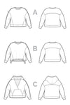 Mile End Sweatshirt Pattern by Closet Core