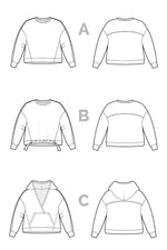 Mile End Sweatshirt Pattern by Closet Core