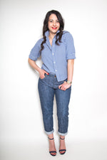 Morgan Boyfriend Jeans Pattern by Closet Core