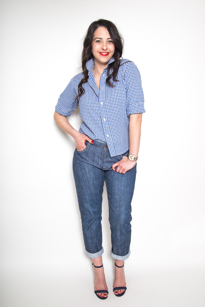 Morgan Boyfriend Jeans Pattern by Closet Core