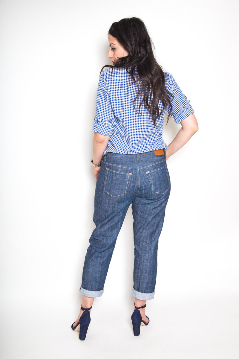 Morgan Boyfriend Jeans Pattern by Closet Core