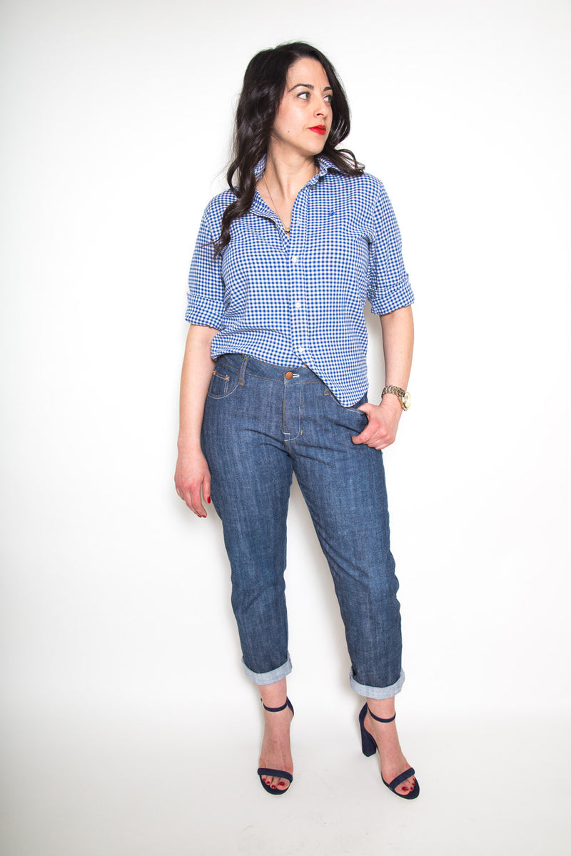Morgan Boyfriend Jeans Pattern by Closet Core