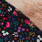 Nuit Fleurie - Viscose Fabric - Lise Tailor - 0.5 metre