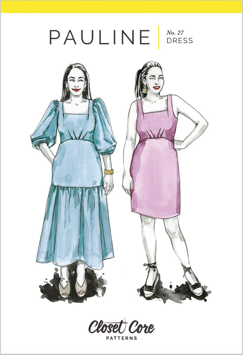 Pauline Dress Pattern by Closet Core