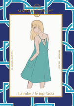 PAOLA Top/Dress Sewing Pattern by Maison Fauve