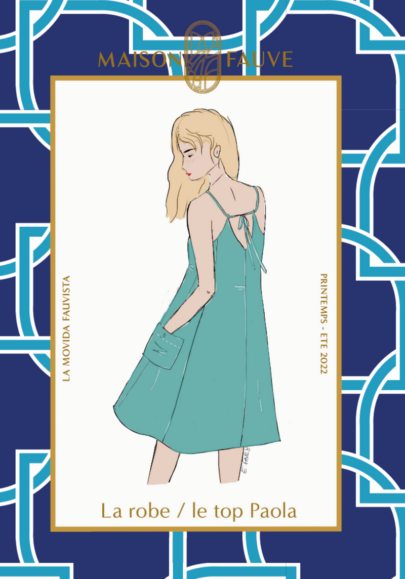 PAOLA Top/Dress Sewing Pattern by Maison Fauve