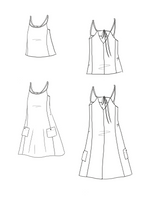 PAOLA Top/Dress Sewing Pattern by Maison Fauve