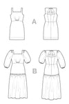 Pauline Dress Pattern by Closet Core