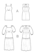 Pauline Dress Pattern by Closet Core