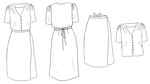 PENELOPE Dress Sewing Pattern by Maison Fauve