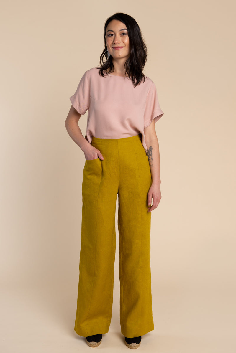 Pietra Trousers and Shorts Pattern by Closet Core