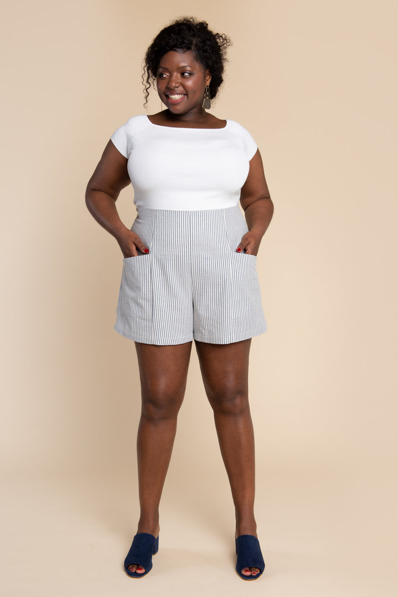 Pietra Trousers and Shorts Pattern by Closet Core