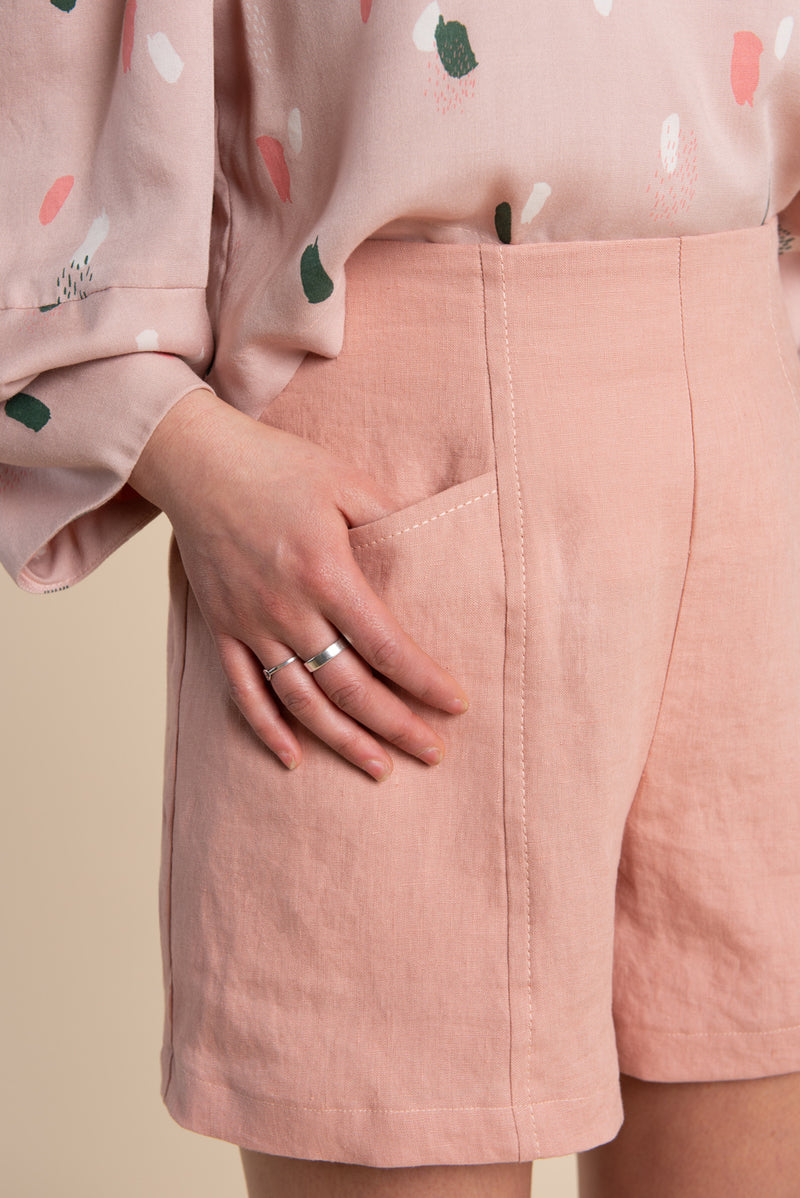 Pietra Trousers and Shorts Pattern by Closet Core