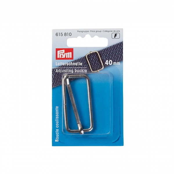 Prym Adjusting Buckle - Silver - 40mm