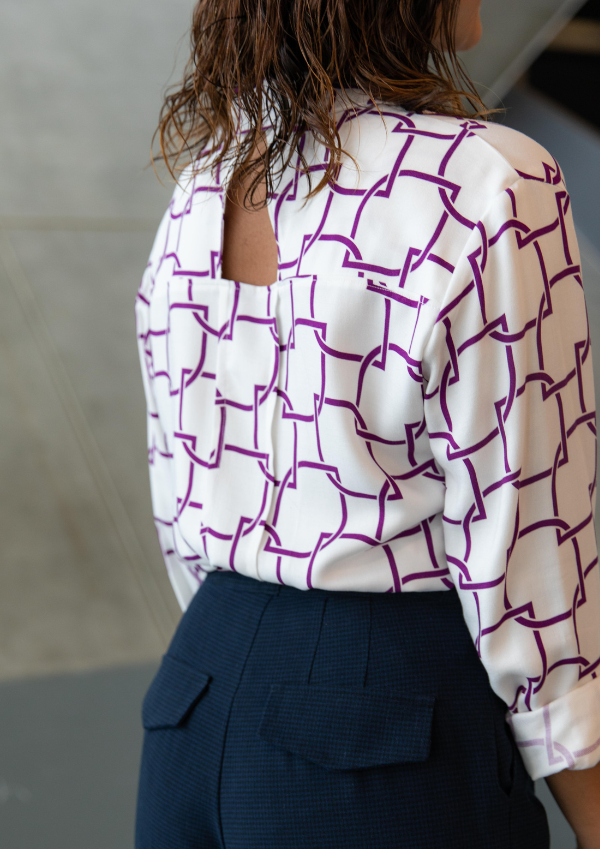 SKYLINE Shirt Sewing Pattern by Maison Fauve