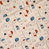 See You At Six - Villagers - Linen Viscose Blend - Natural - Priced per 0.5 metre