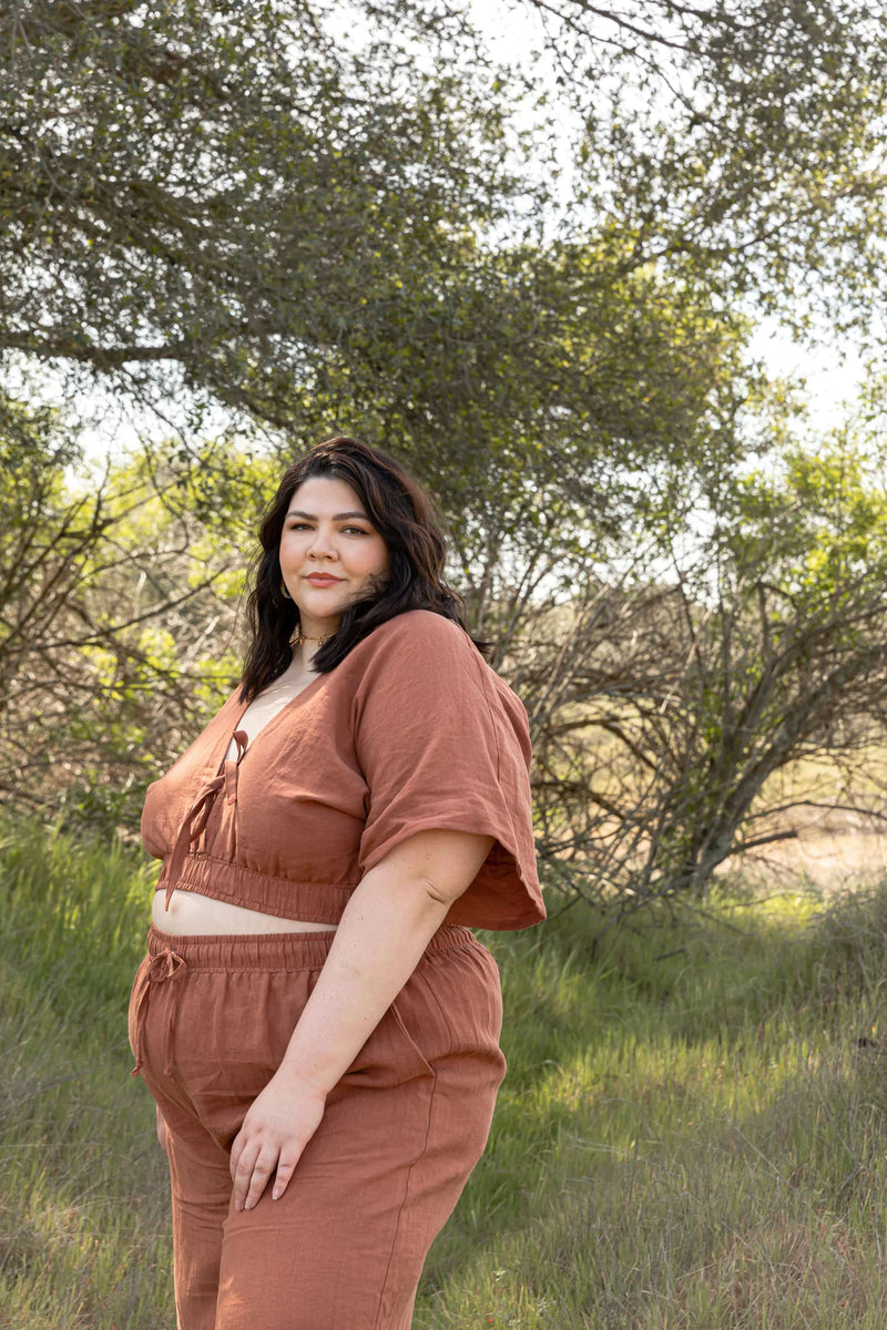 The Saguaro Set - Top & Trouser Two Piece Sewing Pattern by Friday Pattern Co.
