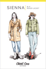 Sienna Maker Jacket Pattern by Closet Core
