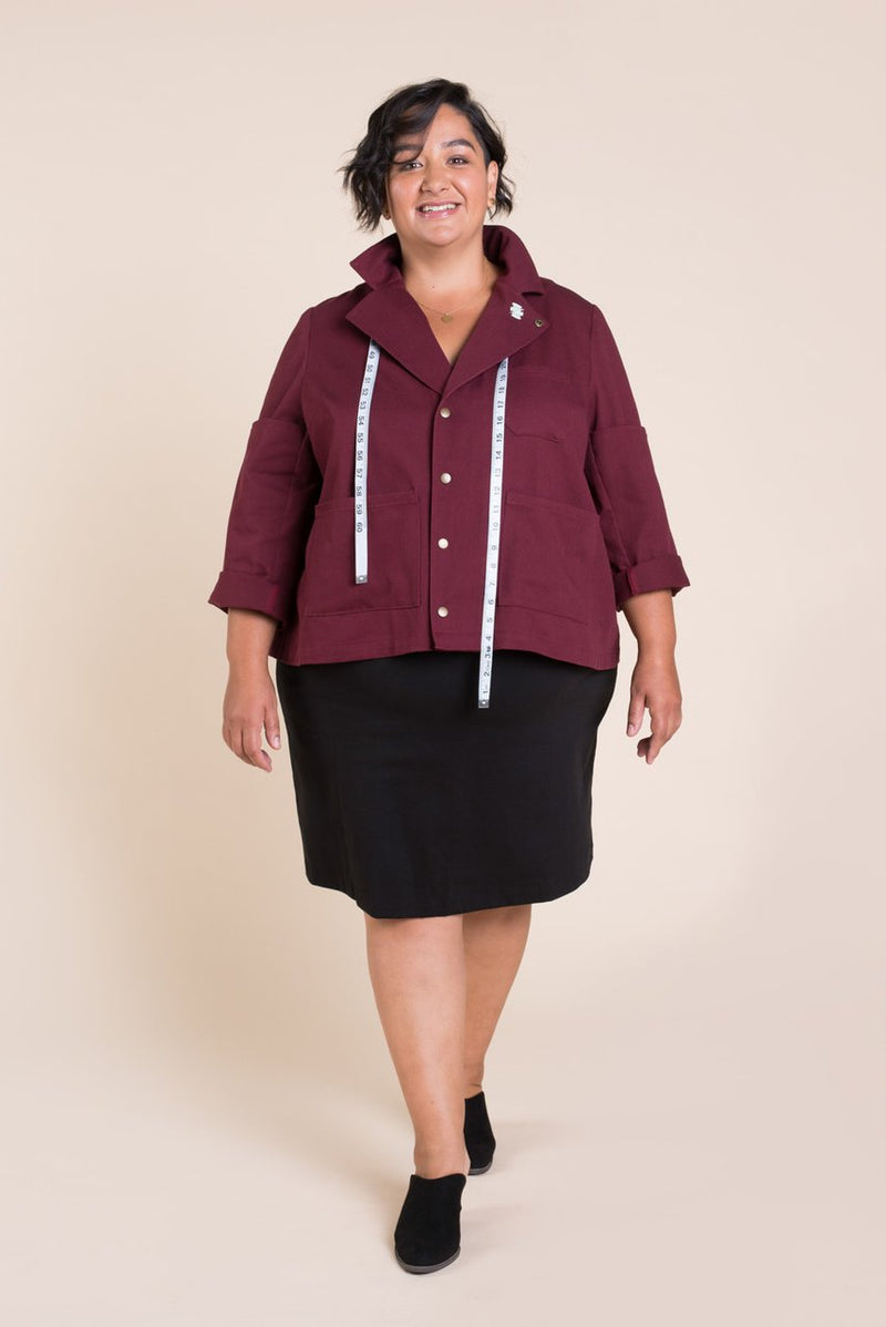 Sienna Maker Jacket Pattern by Closet Core