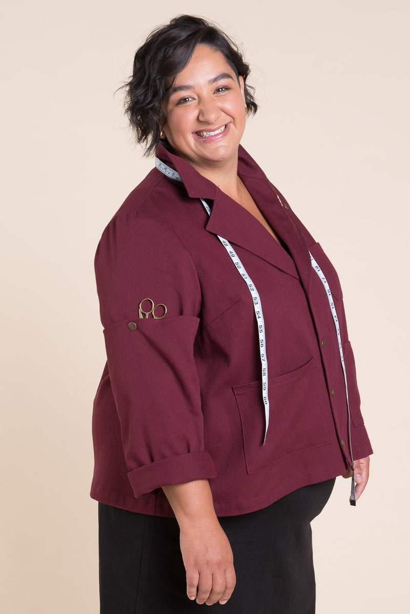 Sienna Maker Jacket Pattern by Closet Core