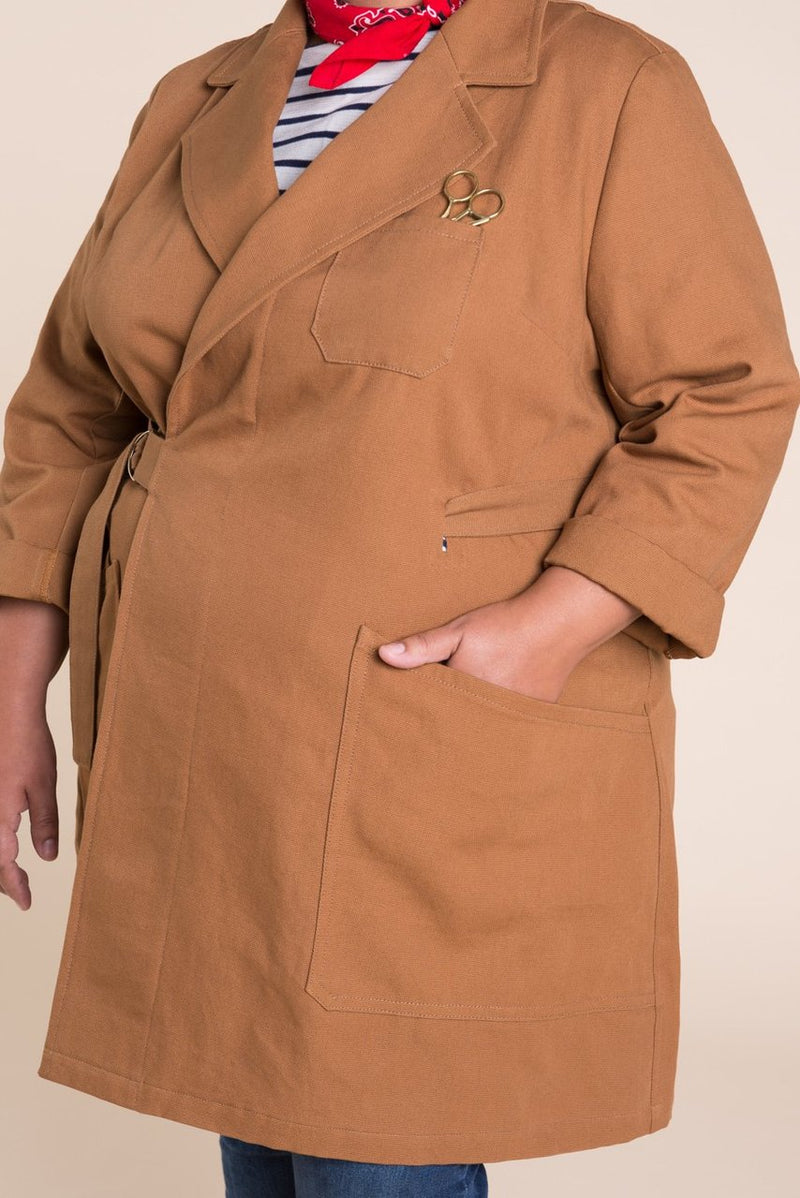 Sienna Maker Jacket Pattern by Closet Core