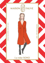 SOHO Dress/Blouse Sewing Pattern by Maison Fauve
