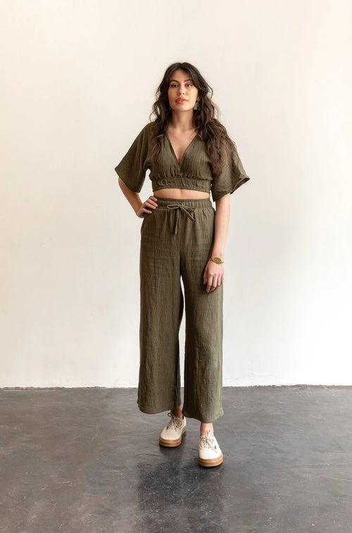 The Saguaro Set - Top & Trouser Two Piece Sewing Pattern by Friday Pattern Co.