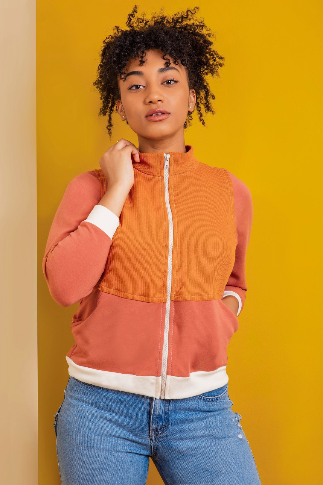 The Arlo Track Jacket Sewing Pattern by Friday Pattern Co.