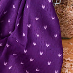 Heart To Take - Dotted Viscose Crepe Fabric - Lise Tailor - 0.5 metre