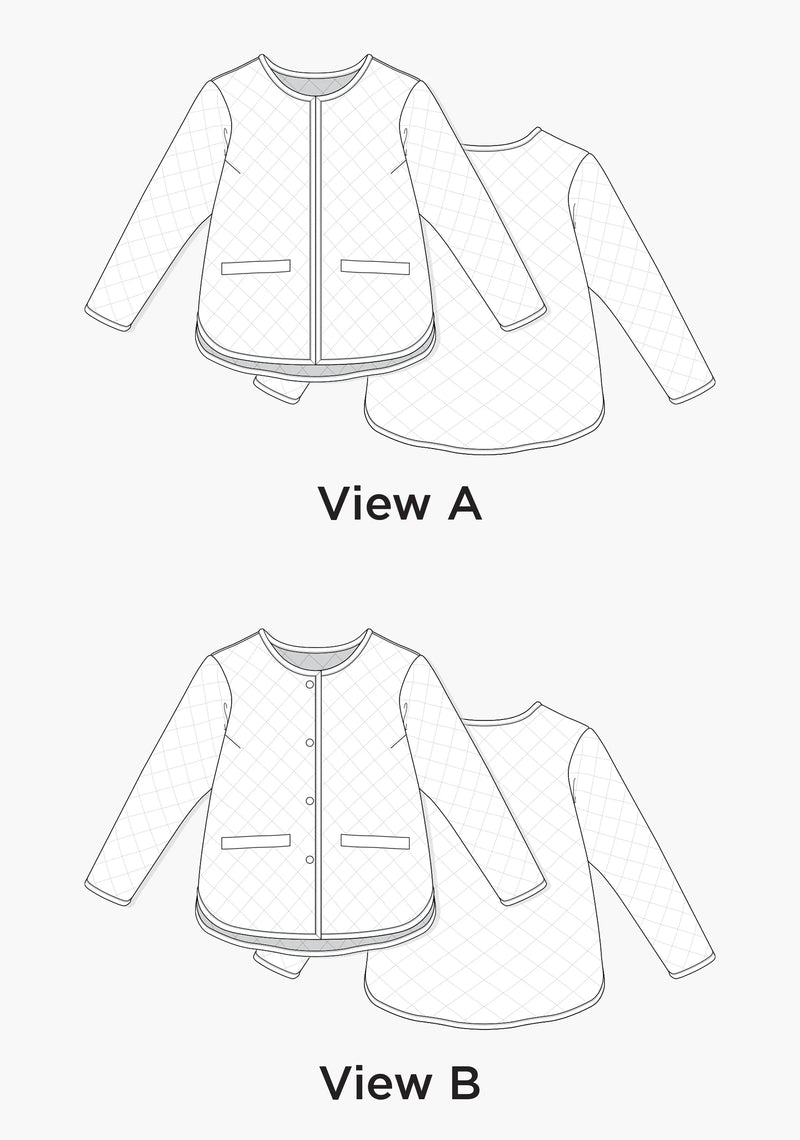 Tamarack Jacket Sewing Pattern by Grainline Studio