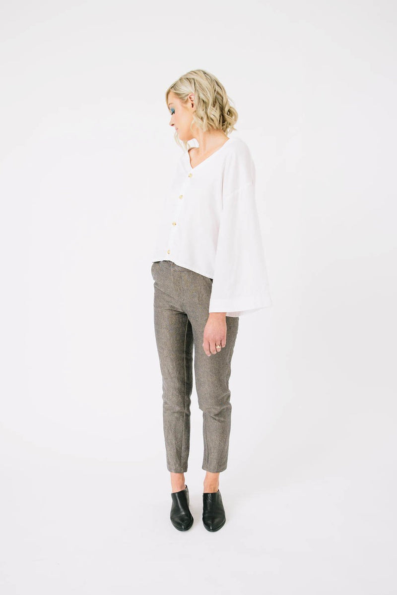 Twist Pants Sewing Pattern by Papercut Patterns